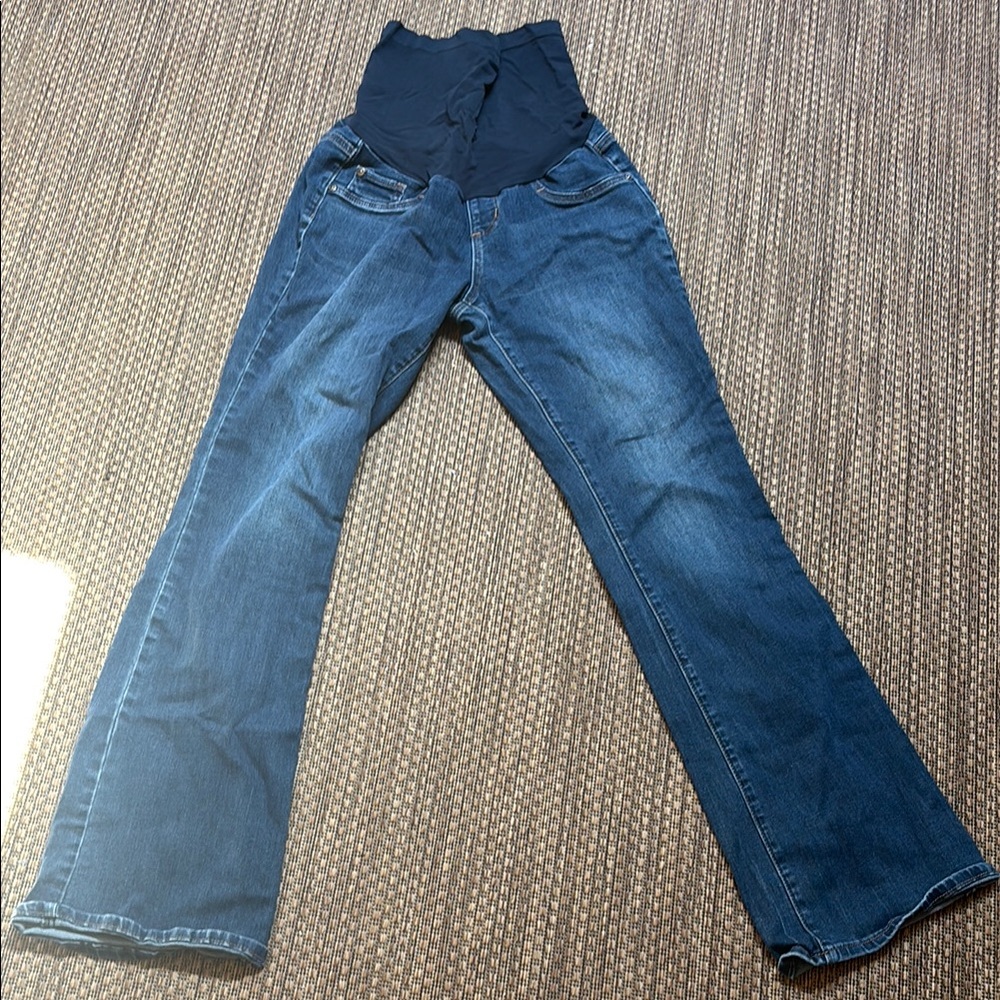 Women's Blue Maternity Jeans
